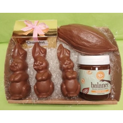 Pâques Gourmand avec Chocolat sans Sucre
