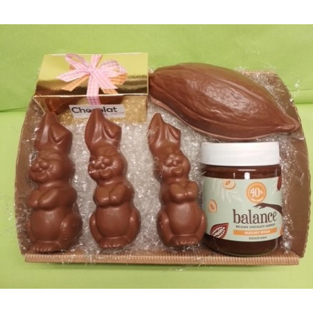 Pâques Gourmand avec Chocolat sans Sucre