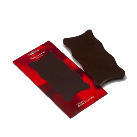 Tablette de chocolat noir sans sucre Valentino Tablette de chocolat noir sans sucre Valentino