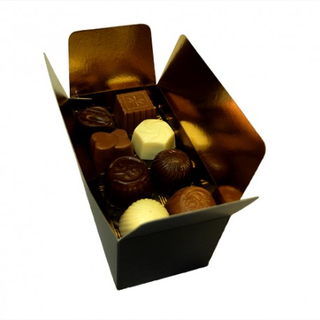 Ballotin de 34 chocolats belges sans sucre ajouté de Van De Casteele