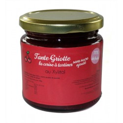 Tante Griotte, la tartinade sans sucre ajouté à la cerise aigre