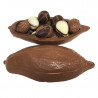 Cabosse et son ballotin d'œufs de Pâques au chocolat sans sucre ajouté