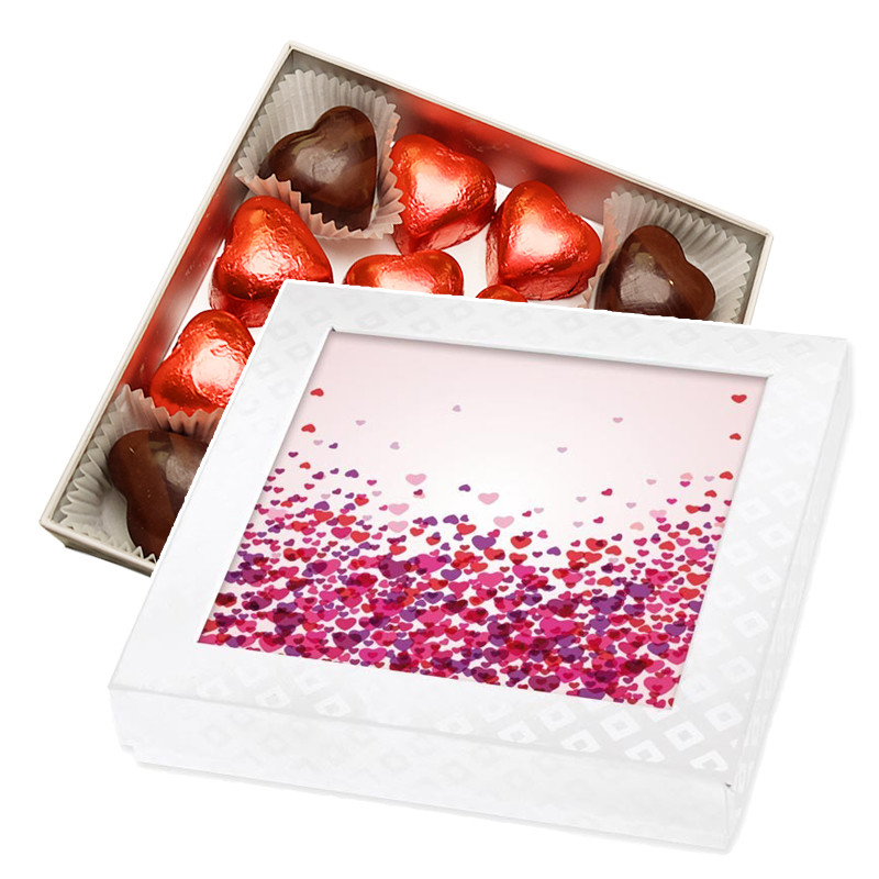 Coffret Passion 17 chocolats au lait sans sucre ajouté