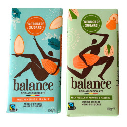 Duo tablettes chocolat au lait - Balance - 2x100g