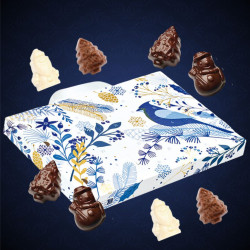 Calendrier de l'Avent - Sujets pralinés de Noël