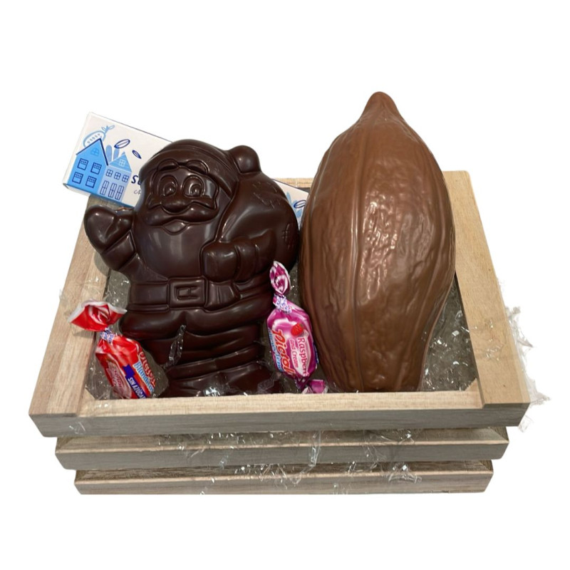 Coffret pèrenoeet cabosse chocolat sans sucre