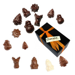 Ballotin composé de sujets de Noël sans sucre ajouté 500g