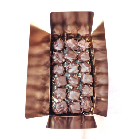 Ballotin de rochers sans sucre ajouté au chocolat noir